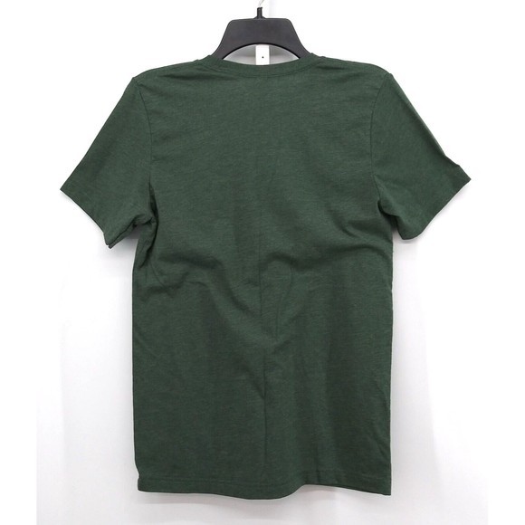 Womens Shirt Size Small Green Short Sleeve Pullover Graphic T Shirt - Picture 3 of 7